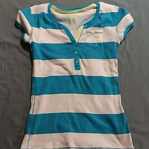 Girl's cap sleeve top